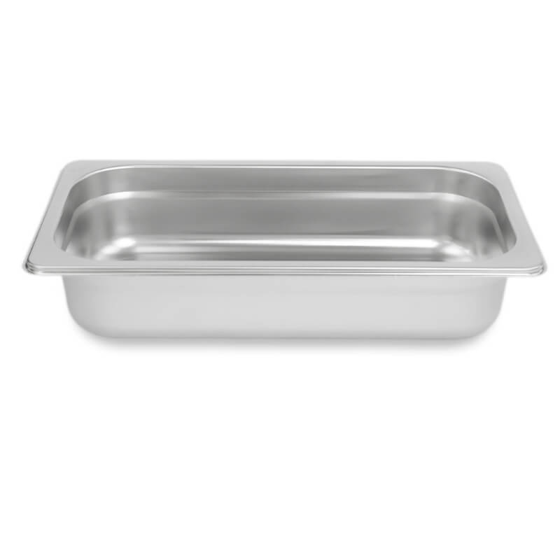 INAT-2.5 CALEDONIA Inserto Tercio 2.5" / 2.5 Litros de Acero Inoxidable 33 x 17.8 x 6.35 cm