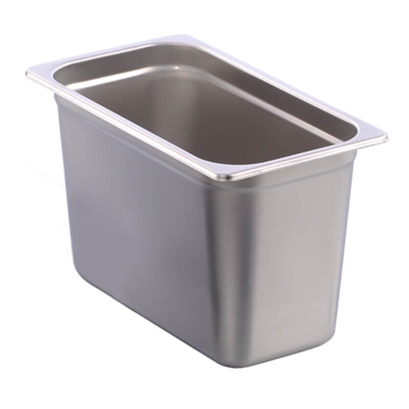 INAT-6 CALEDONIA Inserto Tercio 6" / 5.6 Litros de Acero Inoxidable 33 x 17.8 x 15.24 cm