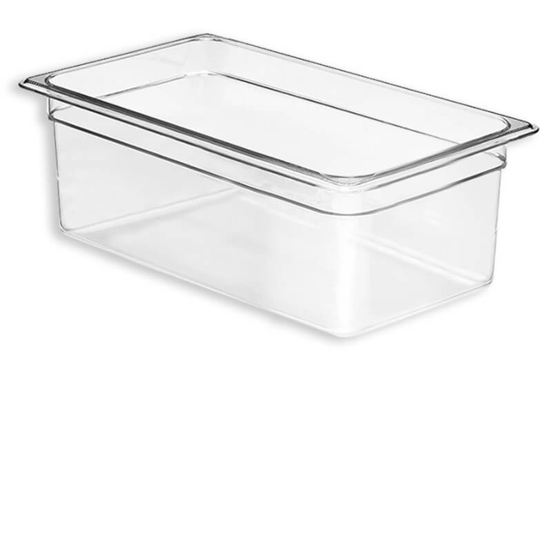 INPOCU-4 CALEDONIA Inserto Cuarto 4" / 2.6 Litros de Policarbonato 26 x 16 x 10.16 cm