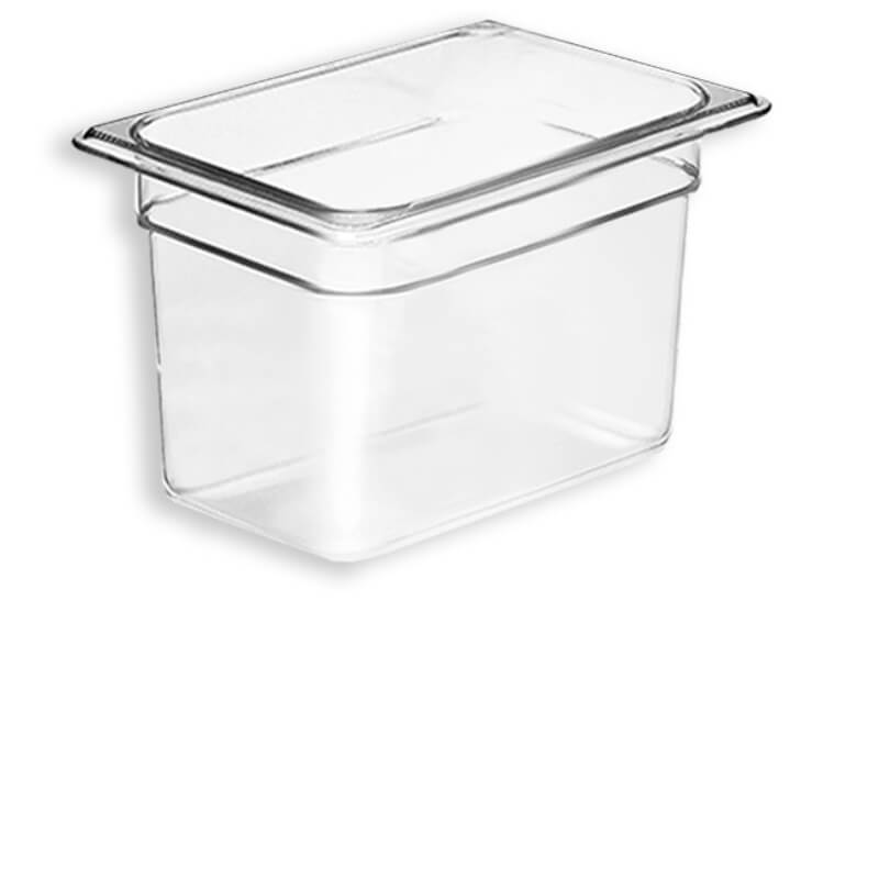 INPONO-4 CALEDONIA Inserto Noveno 4" / 0.9 Litros de Policarbonato 17.7 x 11 x 10.16 cm