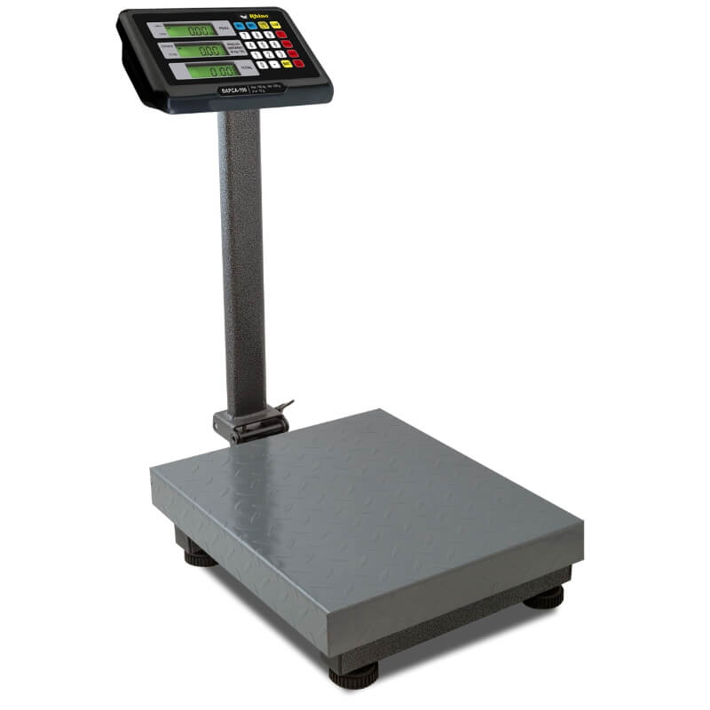 BAPCA-200 RHINO Báscula de Plataforma Plegable con Indicador de Acero 200 kg
