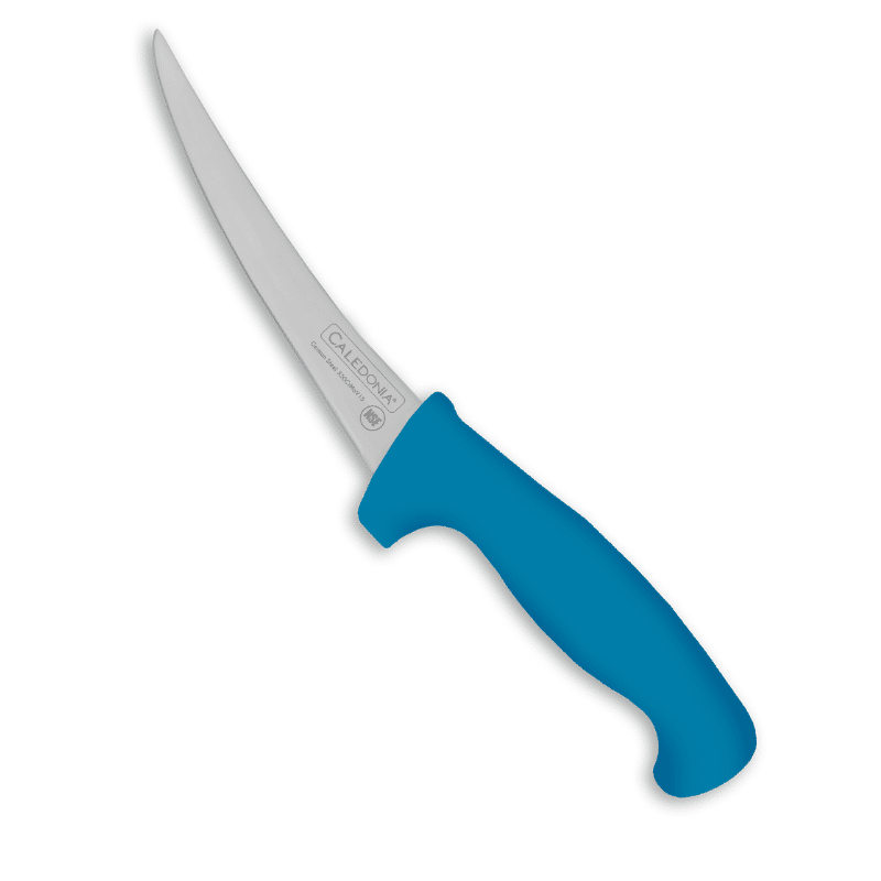 CADEC-6AZ CALEDONIA Cuchillo Deshuesador Curvo 6" Azul