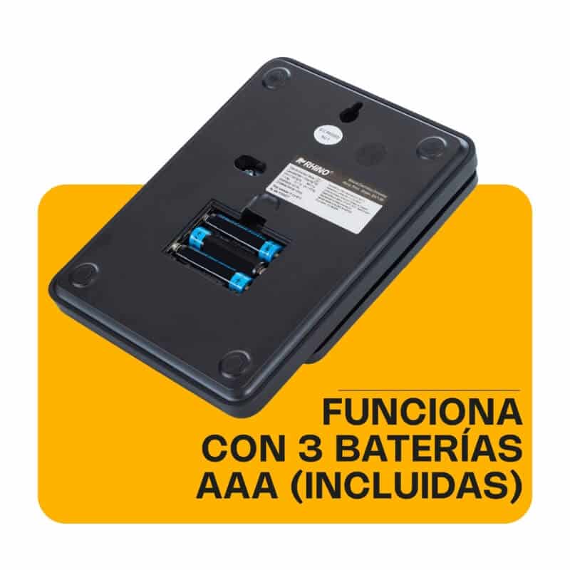 BACI-3M RHINO Báscula Digital de Precisión de 0.1 g con Capacidad de 3 kg - Imagen 10