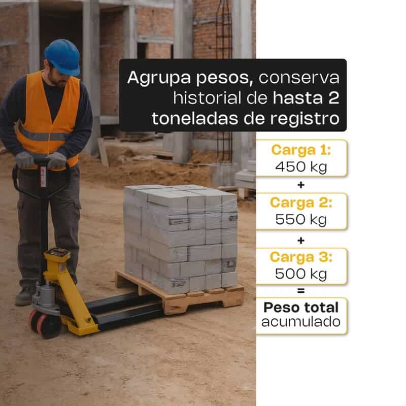 BAPAT-2T RHINO Báscula de Patín 2 Toneladas con Indicador Integrado - Imagen 9