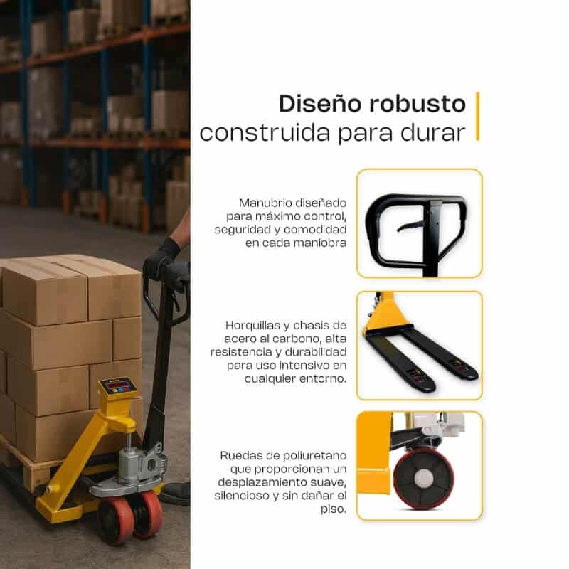 BAPAT-2T RHINO Báscula de Patín 2 Toneladas con Indicador Integrado - Imagen 11