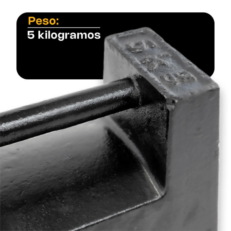 PESA-5 RHINO Pesa Patrón de Hierro Fundido M1 5 kg - Imagen 2