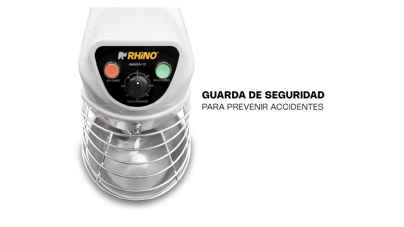 AMASA-10 RHINO Amasadora Industrial 10 litros - Imagen 2
