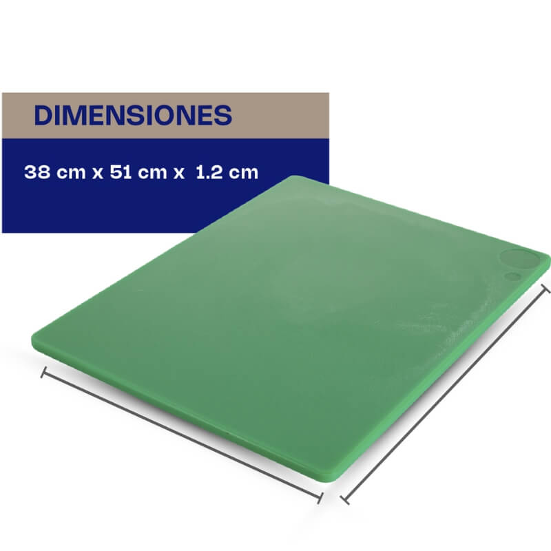 TAPACO-15V CALEDONIA Tablas para cortar 15" 38 x 51 x 1.2 cm Verde - Imagen 2