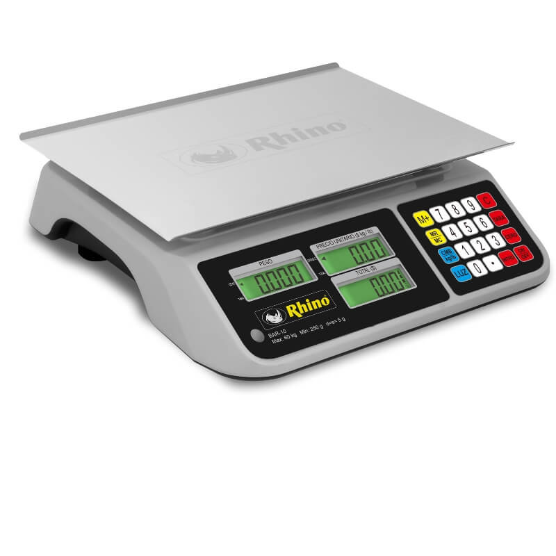 BAR-10 RHINO Bascula Peso - Precio con Puerto USB 60 kg - Imagen 10