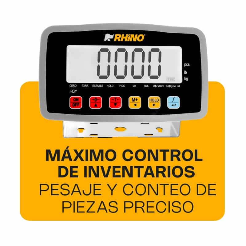 I-QY RHINO Indicador para Plataforma Contador con Puerto USB y RS-232 - Imagen 2