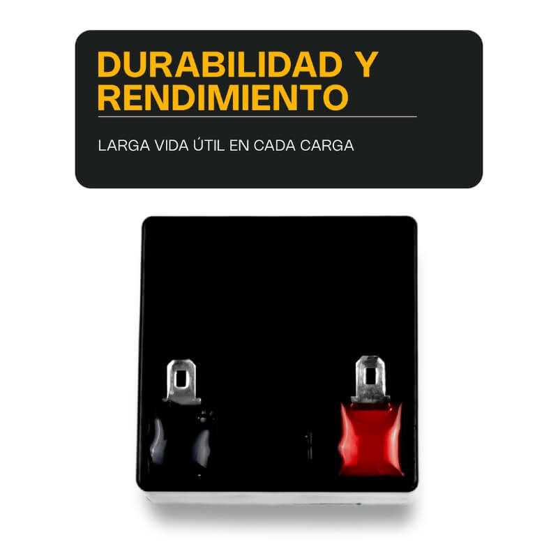 BAT-4VR RHINO Batería Recargable de 4 Volts - Imagen 3