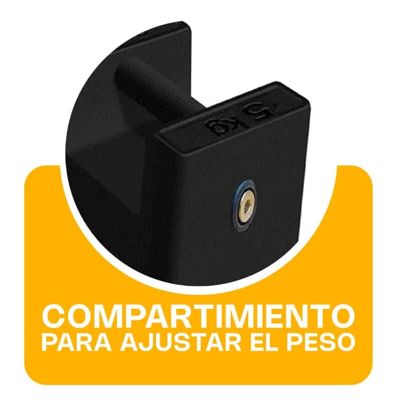 PESA-5 RHINO Pesa Patrón de Hierro Fundido M1 5 kg - Imagen 3