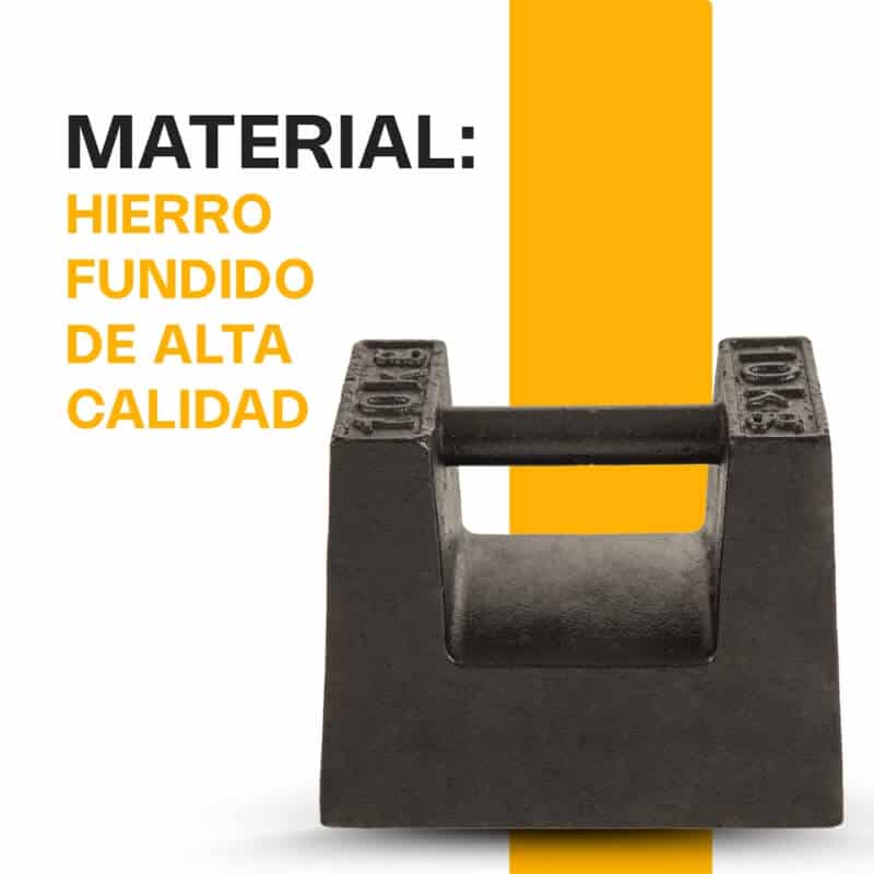 PESA-10 RHINO Pesa Patrón de Hierro Fundido M1 10 kg - Imagen 3