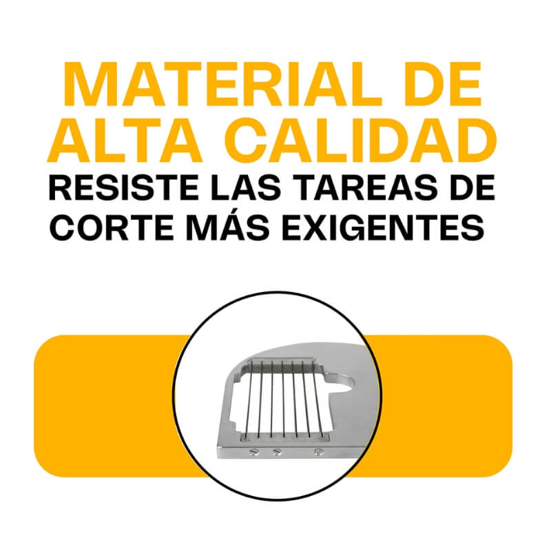 DIPRO-FR-10 RHINO Disco para Procesador de Alimentos Corte a la Francesa 10 mm - Imagen 3