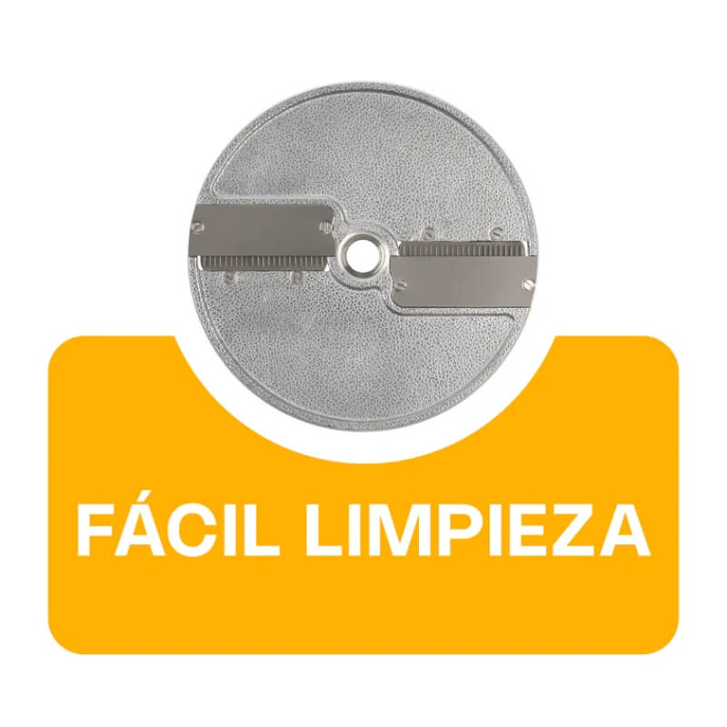 DIPRO-JU-3 RHINO Disco para Procesador de Alimentos Corte Juliana 3 mm - Imagen 3