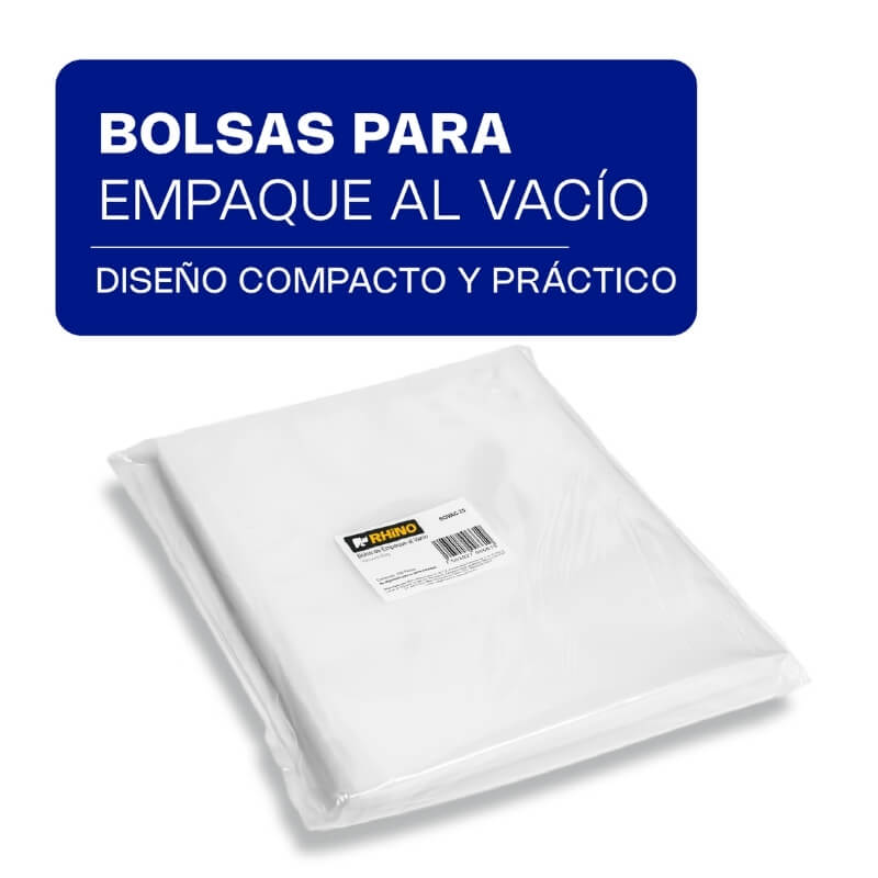 BOVAC-25 RHINO Bolsa para Empacadora al Vacío 20 x 25 cm - Imagen 3