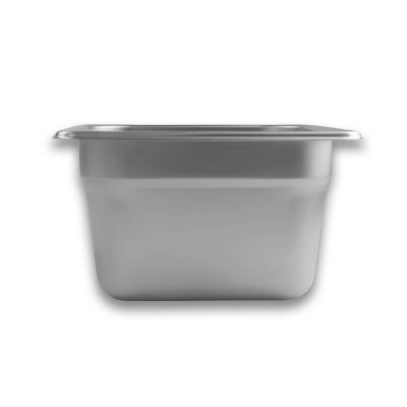 INAM-6 CALEDONIA Inserto Medio 6" / 9 Litros de Acero Inoxidable 32.5 x 26.5 x 15.24 cm - Imagen 4