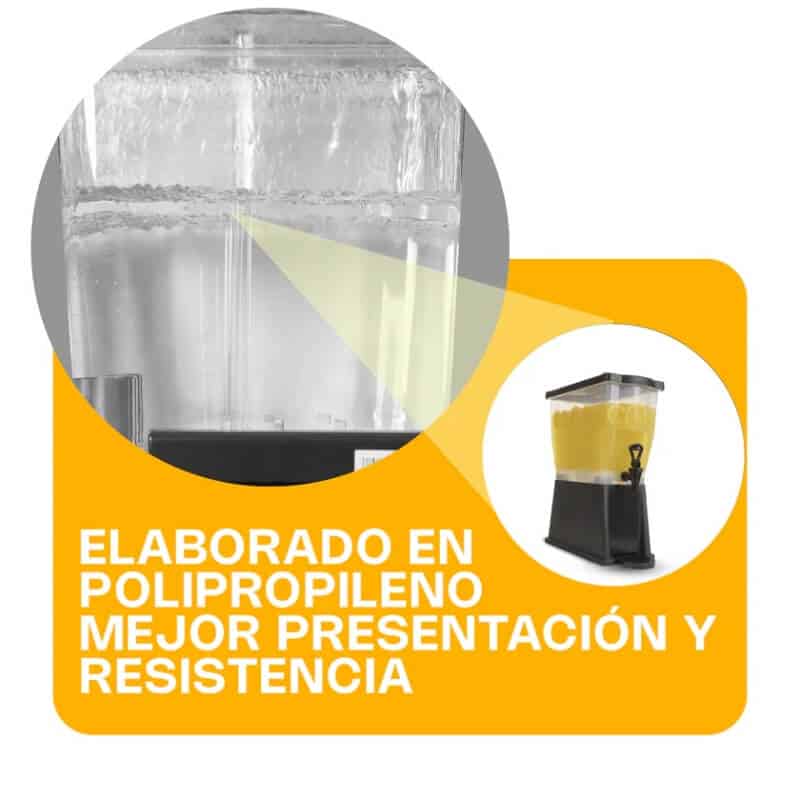 DISBE-13 CALEDONIA Dispensador de Bebidas 13 Litros - Imagen 3
