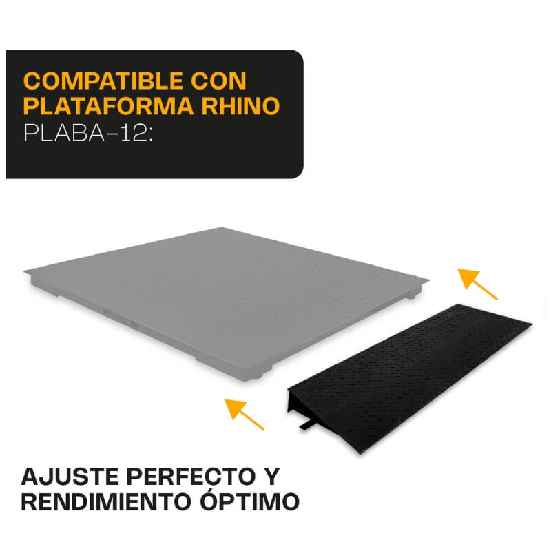 RAMP-12 RHINO Rampa para Plataforma de Bajo Perfil 3 Toneladas - Imagen 5