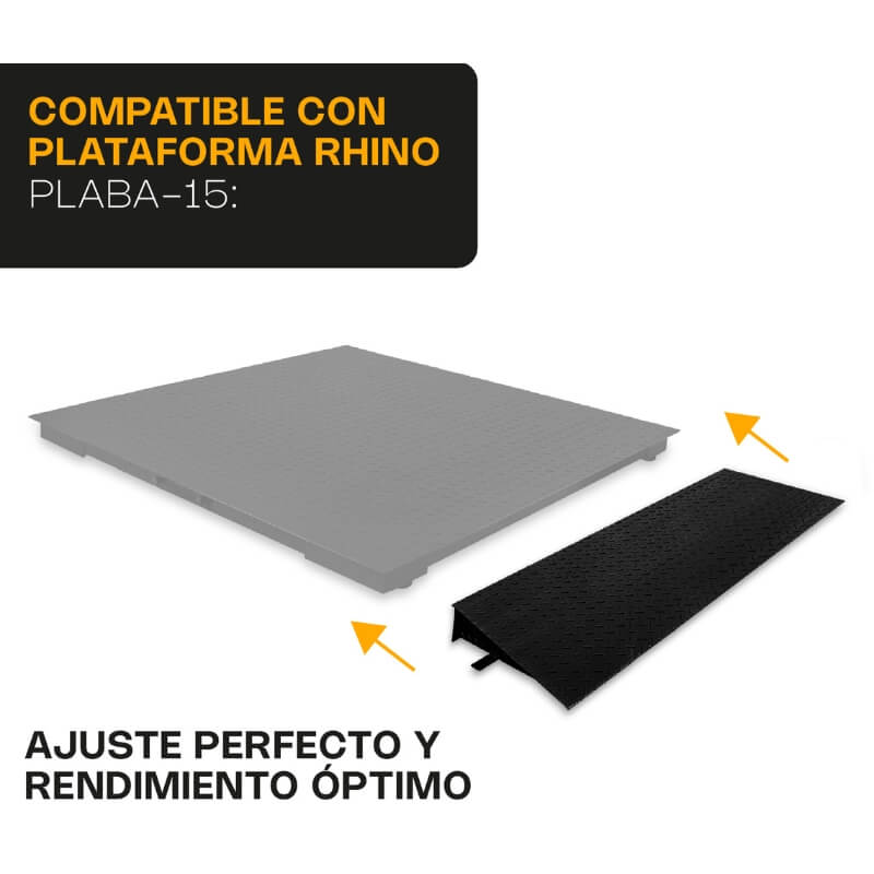 RAMP-15 RHINO Rampa para Plataforma de Bajo Perfil 3 Toneladas - Imagen 3