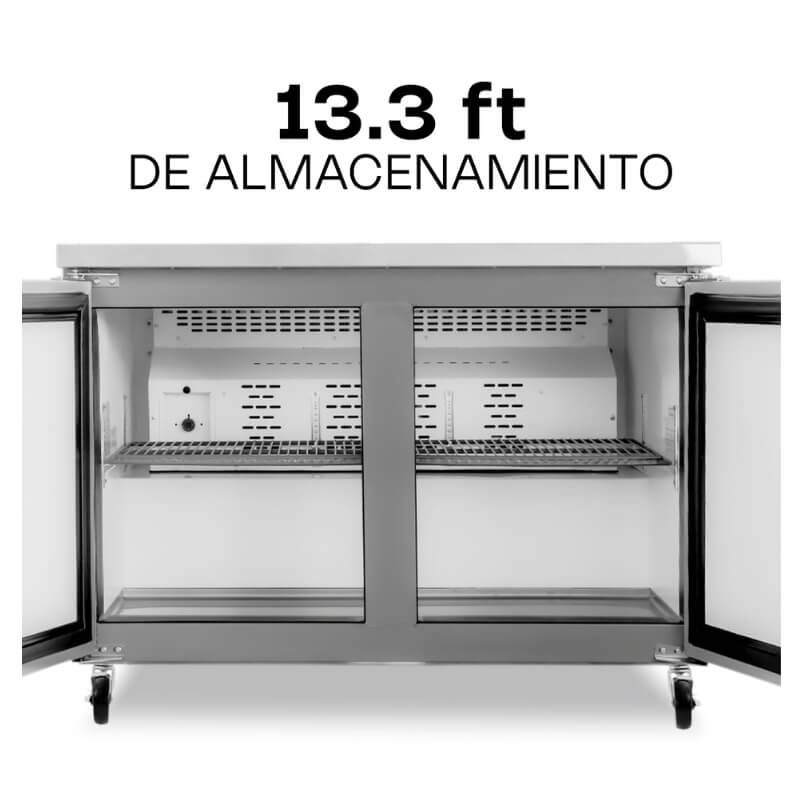 MERBAJ-48 RHINO Mesa Refrigerada de Preparación 13.3 ft³ - Imagen 3