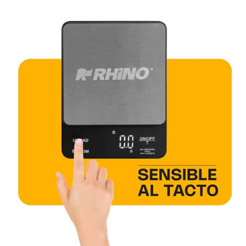 BACI-3M RHINO Báscula Digital de Precisión de 0.1 g con Capacidad de 3 kg - Imagen 3