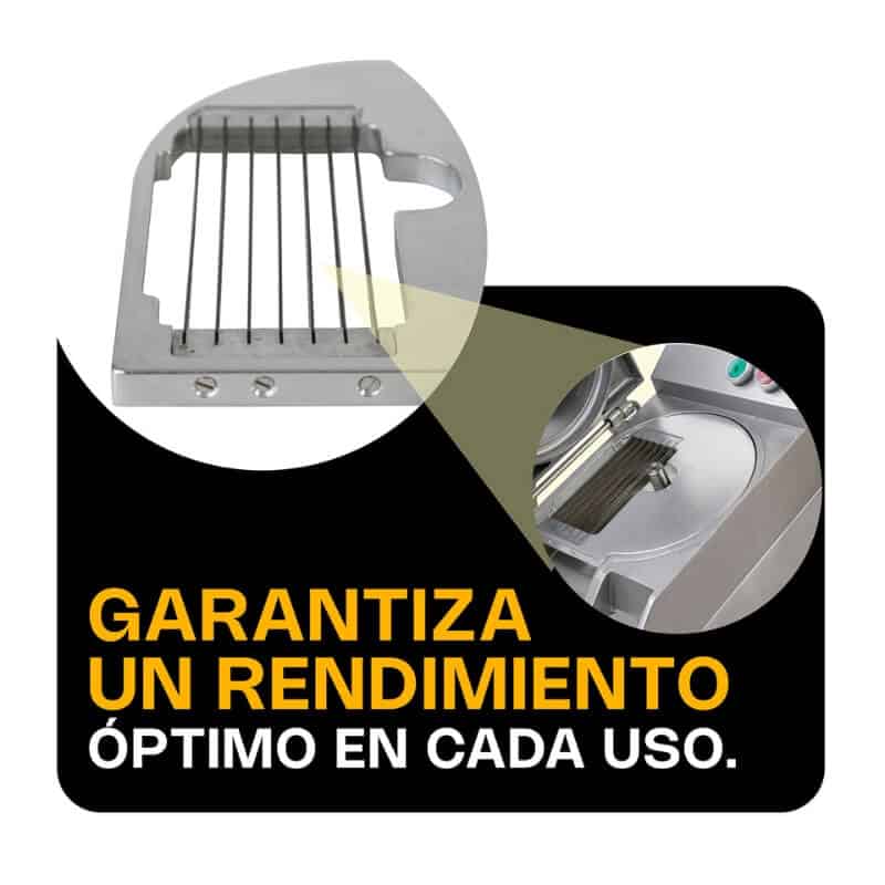DIPRO-FR-10 RHINO Disco para Procesador de Alimentos Corte a la Francesa 10 mm - Imagen 4