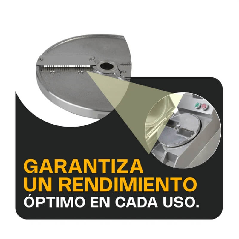 DIPRO-JU-3 RHINO Disco para Procesador de Alimentos Corte Juliana 3 mm - Imagen 4