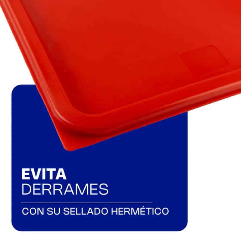 TAPECU-1218R CALEDONIA Tapa de Polietileno para Recipiente Cuadrado - Imagen 4