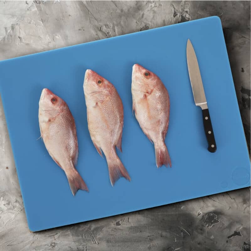 TAPACO-12A CALEDONIA Tablas para cortar 12" 30 x 45 x 1.2 cm Azul - Imagen 4