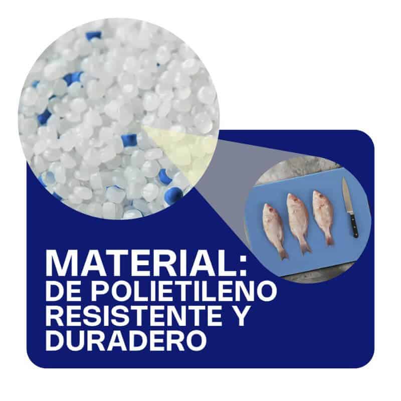 TAPACO-15A CALEDONIA Tablas para cortar 15" 38 x 51 x 1.2 cm Azul - Imagen 4