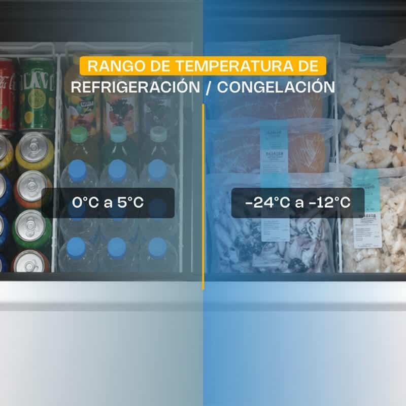 CONGECRI-10C RHINO Congelador Tapa de Cristal 9.2 ft3 / 283 L - Imagen 4