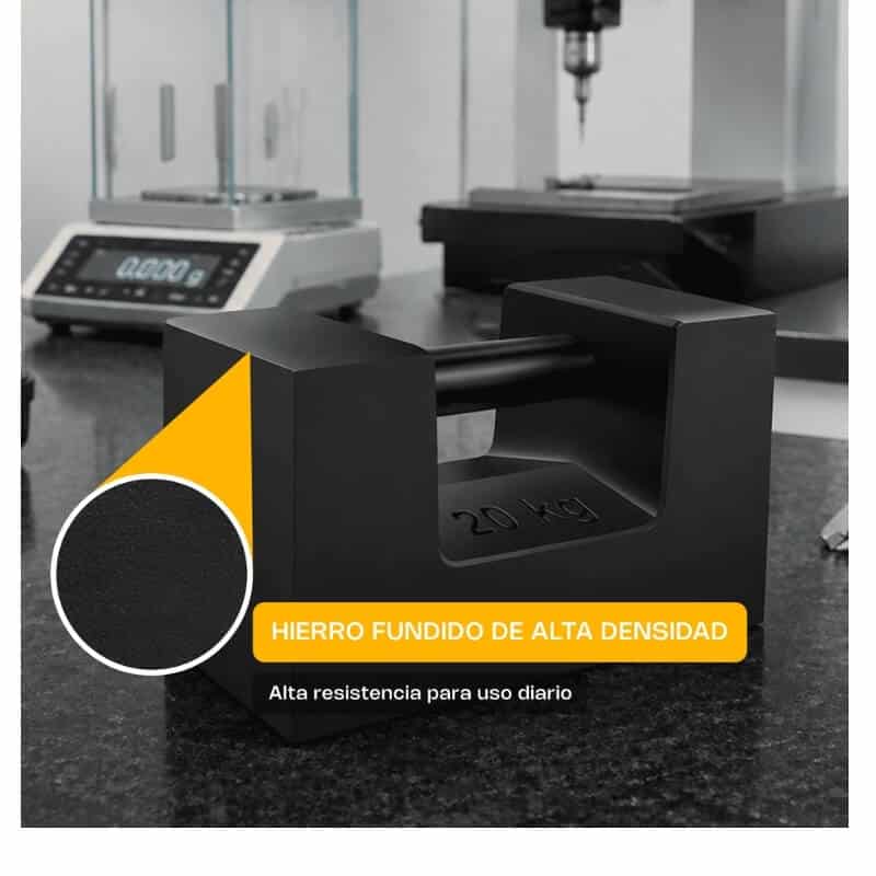 PESA-20S RHINO Pesa Patrón de Hierro Alta Densidad 20 kg - Imagen 4