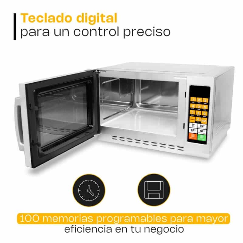 HOMIC-12D RHINO Horno de Microondas 1.2 pies Digital - Imagen 4