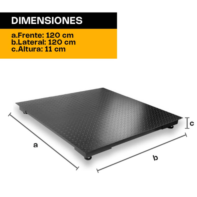PLABA-12 RHINO Plataforma de Bajo Perfil 3 Toneladas - Imagen 4