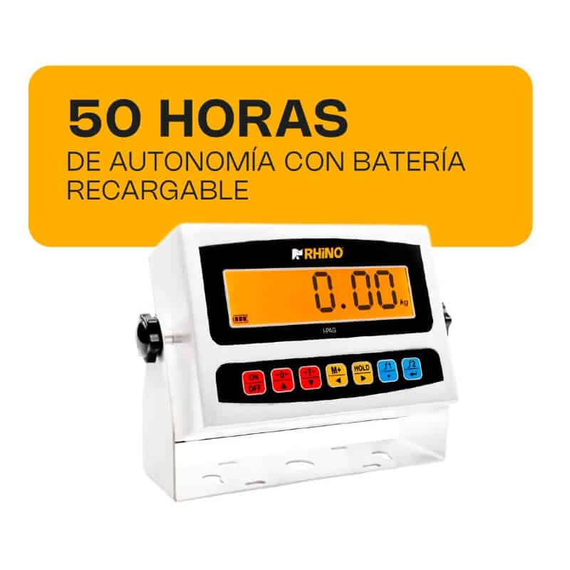 I-PAG RHINO Indicador para Plataforma a Prueba de Agua con Puerto GX16 de 3 pines - Imagen 4