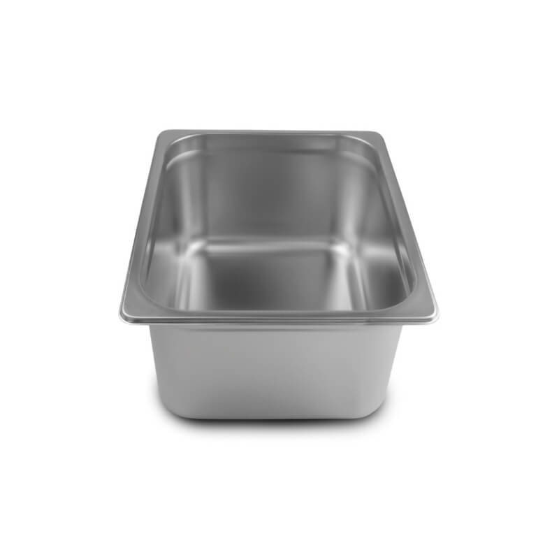 INAM-8 CALEDONIA Inserto Medio 8" / 12 Litros de Acero Inoxidable 32.5 x 26.5 x 20.32 cm - Imagen 5