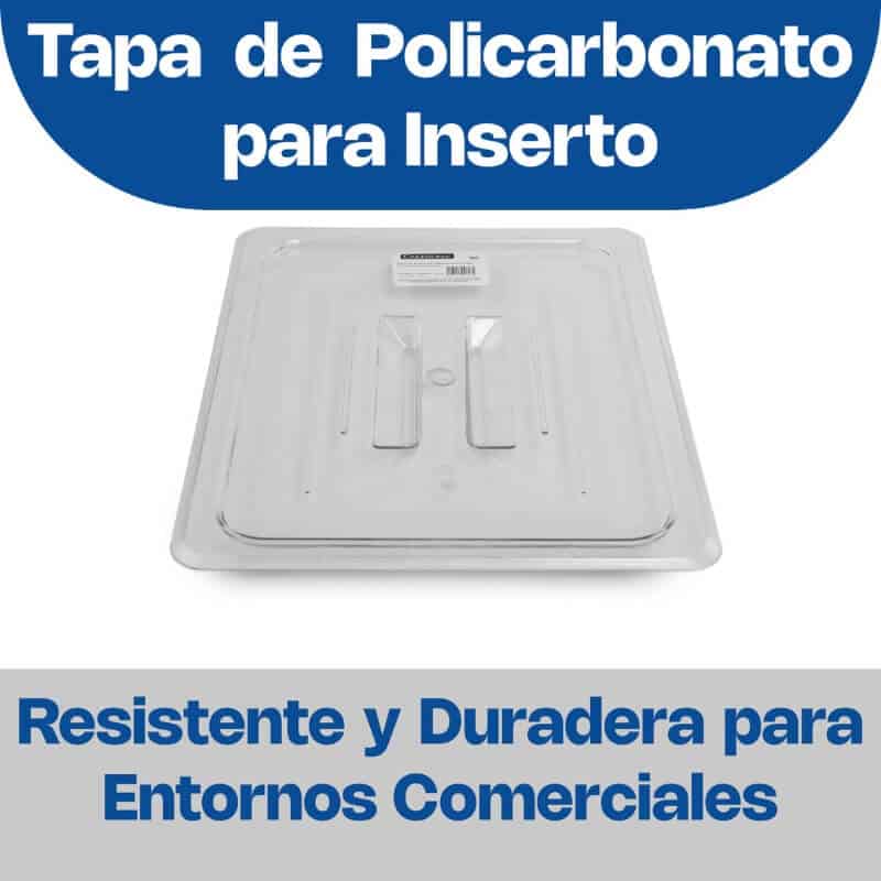 TAMEPO-COM CALEDONIA Tapa de Inserto Medio de Policarbonato 32 x 26 x 1 cm - Imagen 5