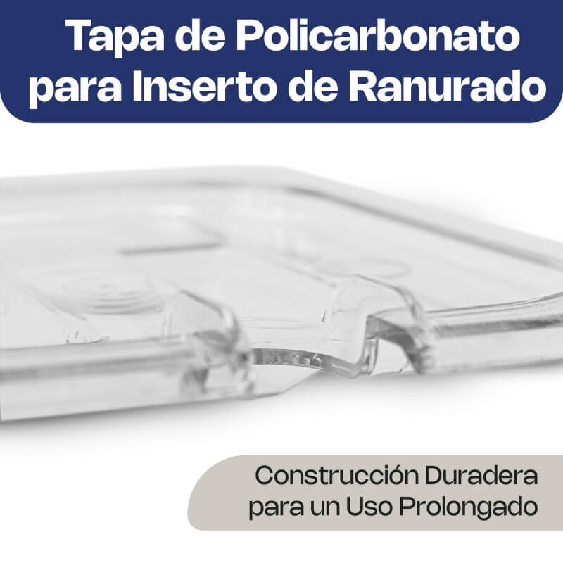 TASEPO-RA CALEDONIA Tapa de Inserto Sexto Ranurada de Policarbonato 17 x 16 x 1 cm - Imagen 5