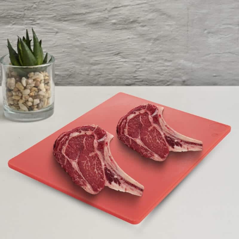 TAPACO-18R CALEDONIA Tablas para cortar 15" 46 x 61 x 1.2 cm Rojo - Imagen 6