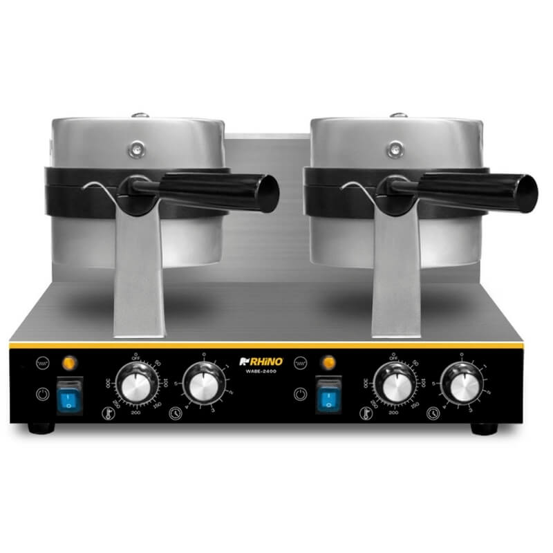WABE-2400 RHINO Waflera Belga Giratoria Doble - Imagen 5