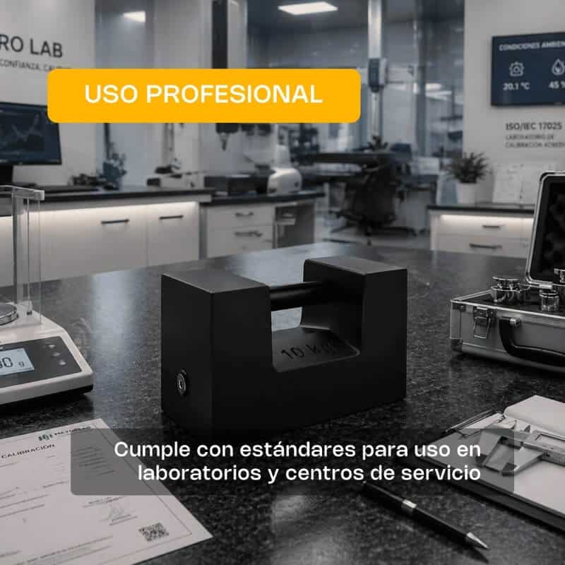PESA-10S RHINO Pesa Patrón de Hierro Alta Densidad 10 kg - Imagen 5