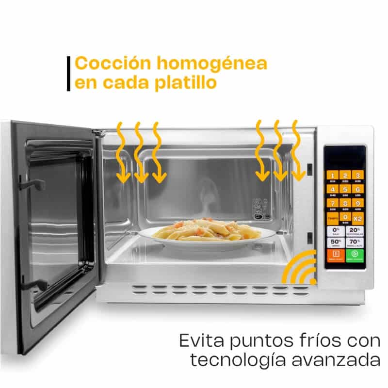HOMIC-12D RHINO Horno de Microondas 1.2 pies Digital - Imagen 5