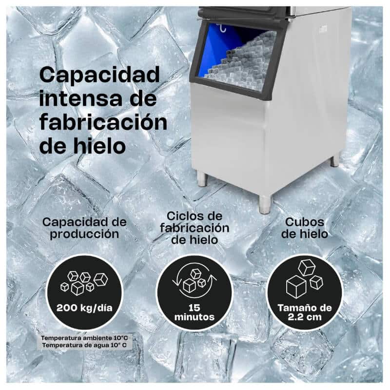 FAHIEL-200 RHINO Fábrica de Hielo 200 kg - Imagen 5