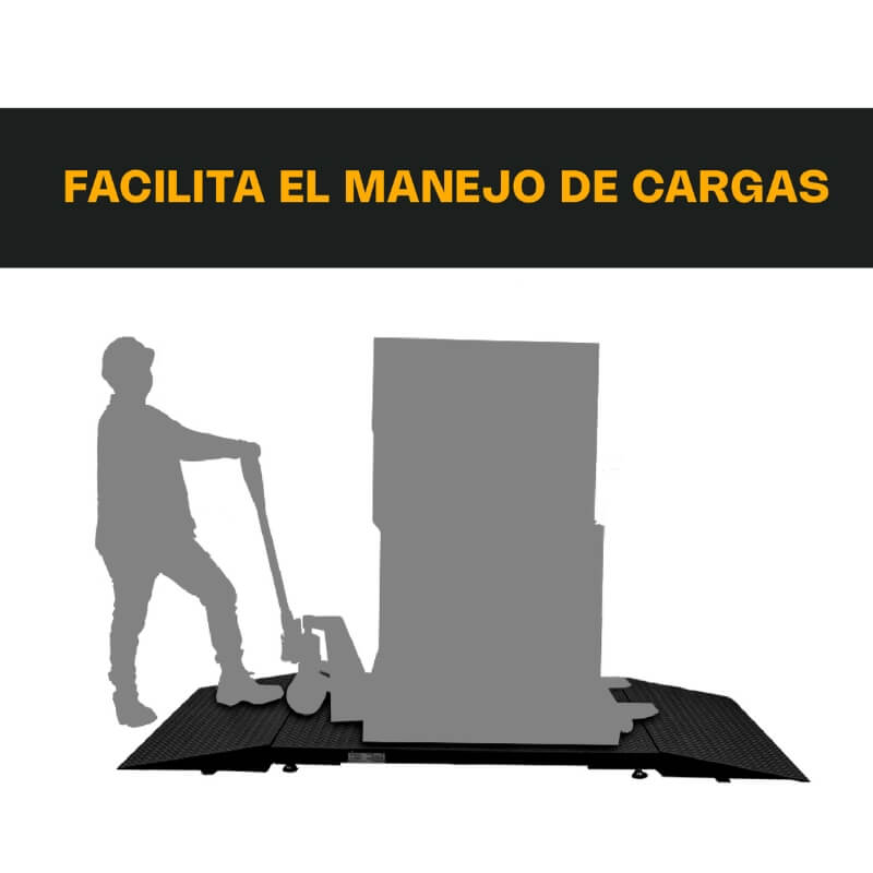 RAMP-15 RHINO Rampa para Plataforma de Bajo Perfil 3 Toneladas - Imagen 5