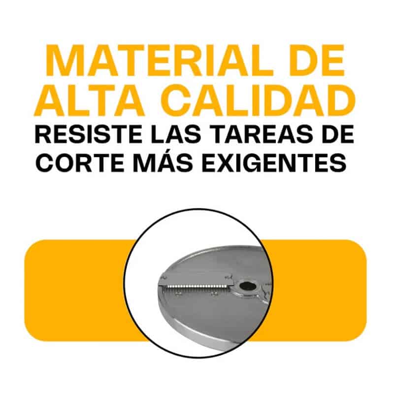 DIPRO-JU-3 RHINO Disco para Procesador de Alimentos Corte Juliana 3 mm - Imagen 5