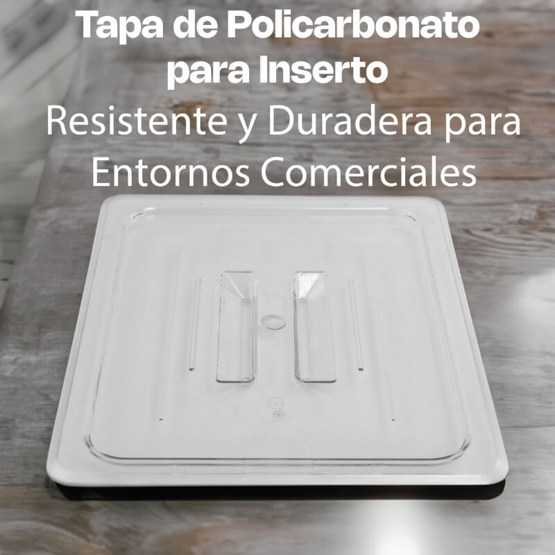 TAENPO-COM CALEDONIA Tapa de Inserto Entero de Policarbonato 52.5 x 32 x 1 cm - Imagen 6