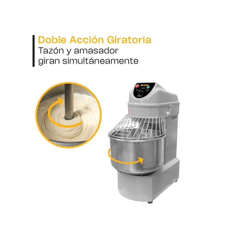 AMASA-50 RHINO Amasadora Industrial 50 litros - Imagen 6