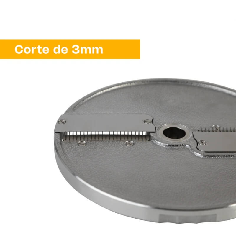 DIPRO-JU-3 RHINO Disco para Procesador de Alimentos Corte Juliana 3 mm - Imagen 6