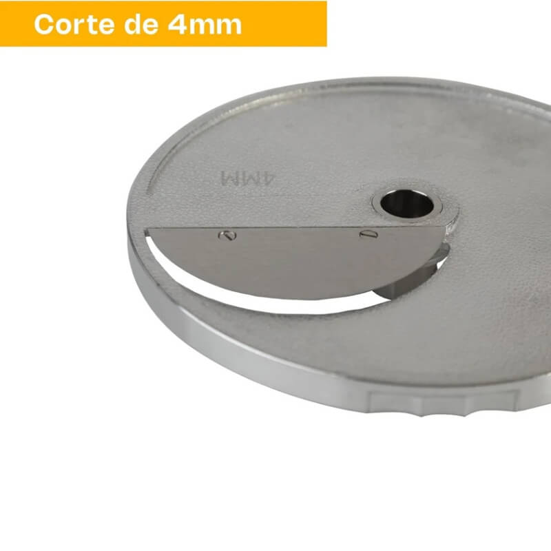 DIPRO-RE-4 RHINO Disco para Procesador de Alimentos Corte Fruta Blanda 4 mm - Imagen 6